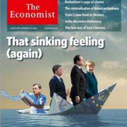 Economist-copertina-choc-Matteo-Renzi-su-barca-c-e-affonda-con-cono-gelato-in-mano