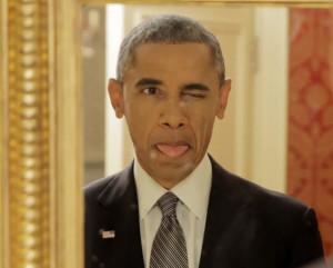 Obama-linguacce-e-selfie-per-promuovere-Obamacare