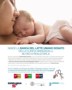 Milano, nasce Banca del latte materno che la salva la vita ai bimbi prematuri