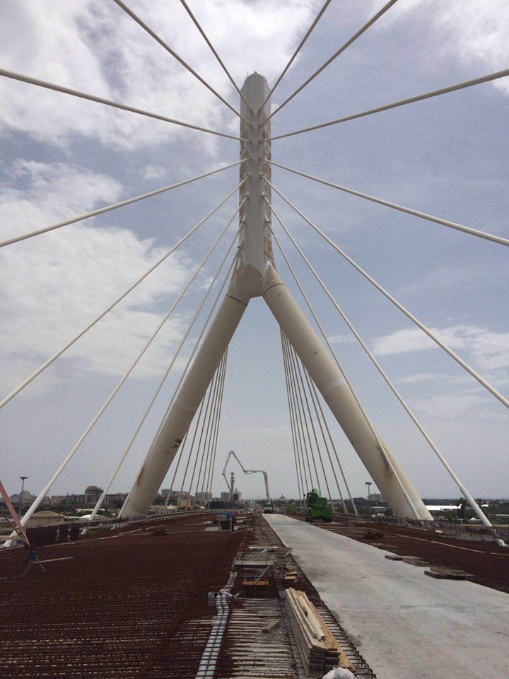 Bari a fine agosto il collaudo del ponte più lungo del Sud Italia, sarà il nuovo simbolo della città