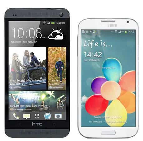 Htc One vs Samsung Galaxy s4: offerte gestori Wind, Vodafone e Tim