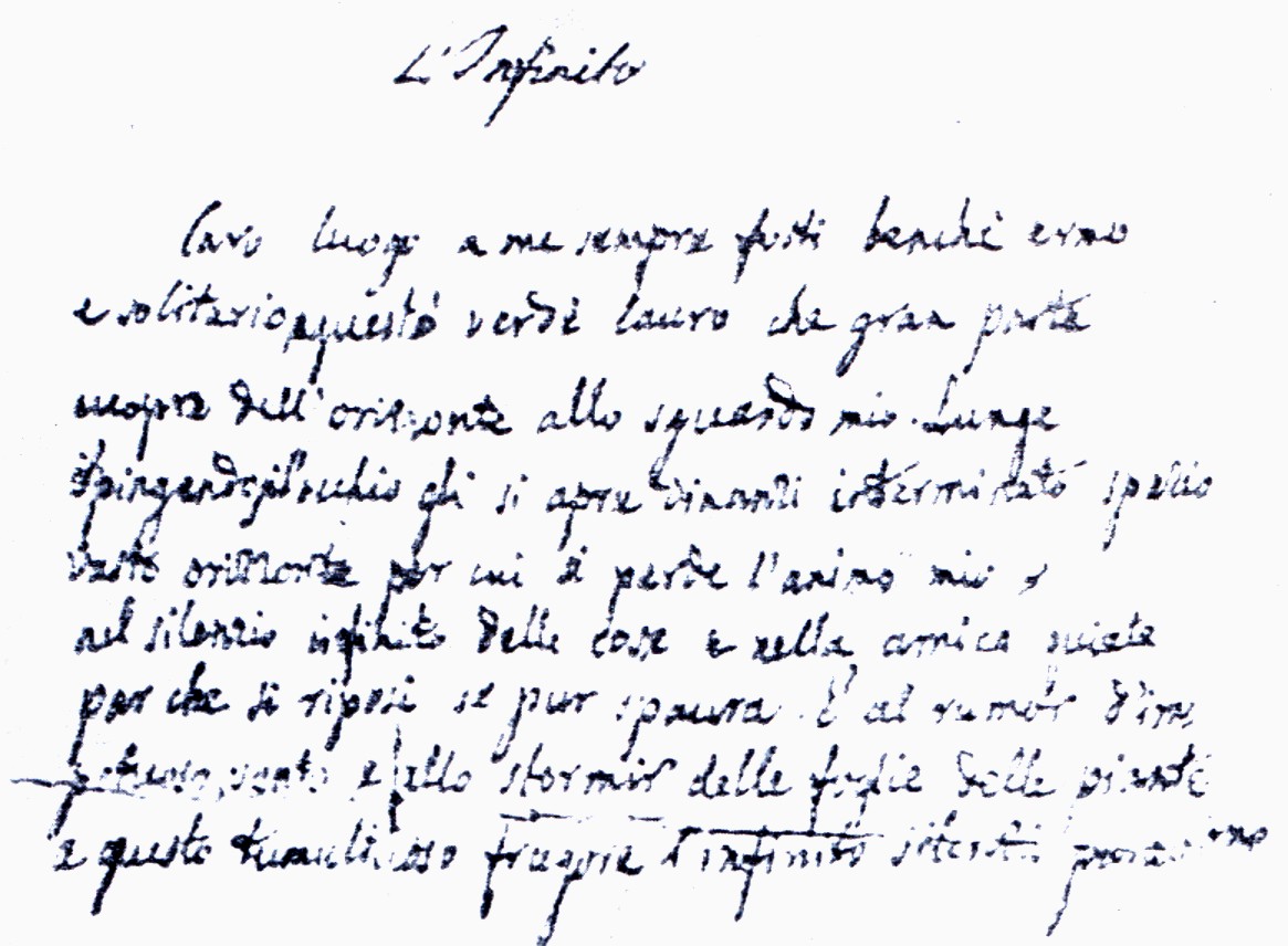 Ritrovato-manoscritto-de-l-Infinto- di-Giacomo-Leopardi-andrà-all-asta-per-150mila-euro