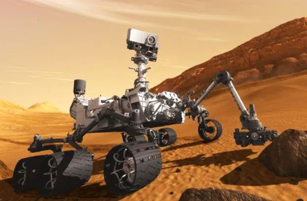Marte, foto choc da Curiosity probabili resti di ossa aliene, Nasa smentisce
