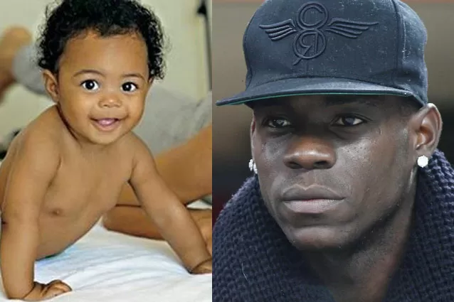 Mario-Balotelli-e-la-piccola-Pia-teneramente-insieme-al-mare