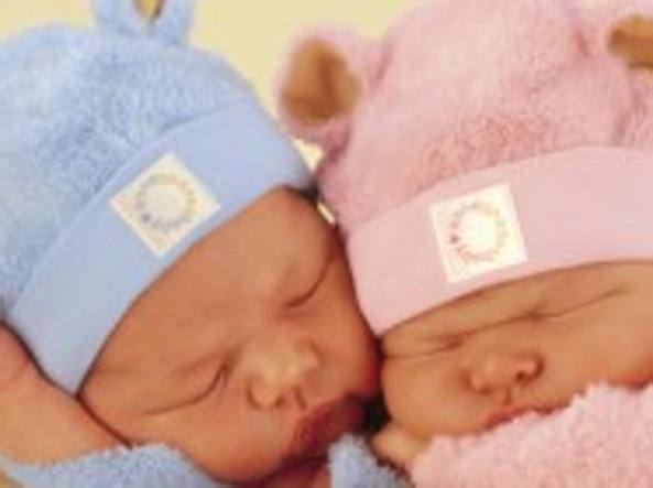 Tommaso e Aurora i primi bebè venuti alla luce nel 2015