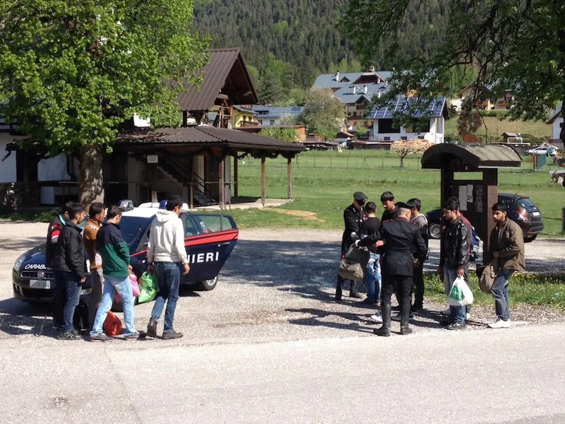 Friuli-Venezia-Giulia-a-Tarvisio-Italia-respinge-gli-immigrati in Austria