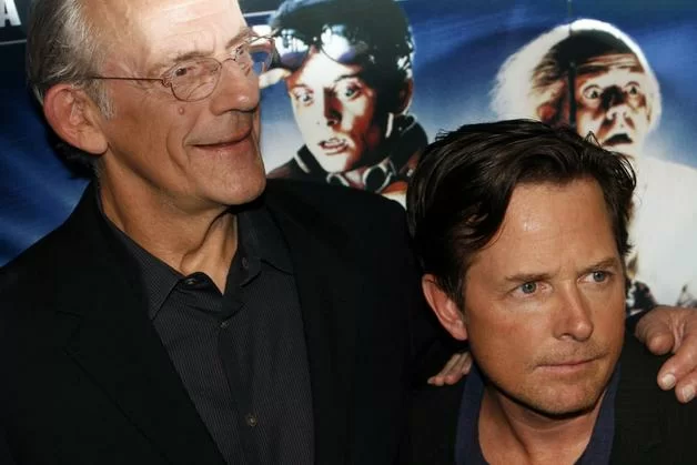 Ritorno-al-futuro-Michael-J-Fox-con-Doc-e-Lorraine-30-anni-dopo