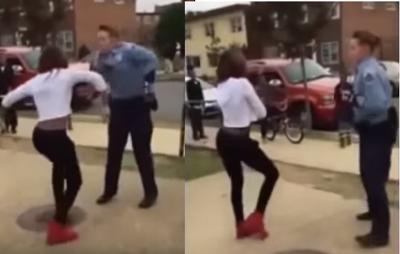 Usa, una poliziotta seda lite tra ragazze ballando il Nae Nae, video