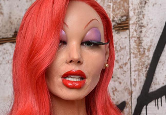 Heidi Klum, a New York per Halloween si trasforma da Jessica Rabbit