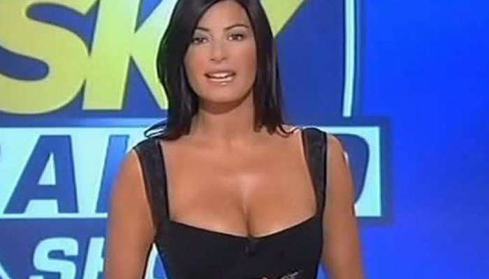 Ilaria D’Amico torna in tv seguirà su Sky le partite del suo Buffon