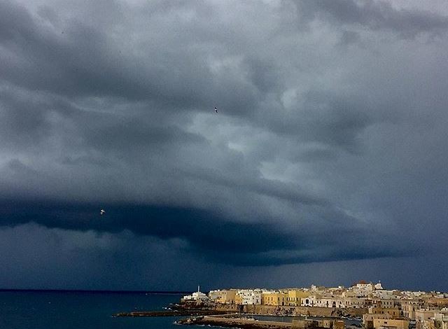 Puglia allerta meteo, in arrivo forti temporali