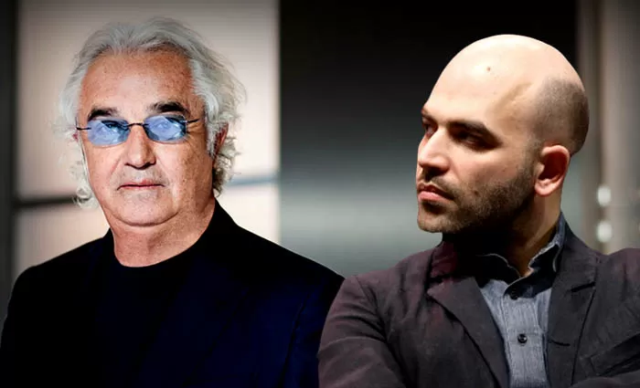 Saviano critica Briatore e Briatore risponde: “Con quello che guadagni la scorta pagatela con i tuoi soldi”
