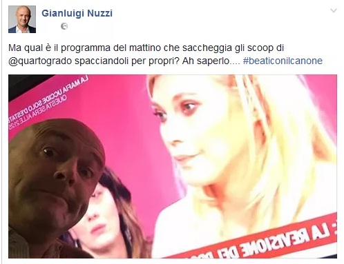 Eleonora Daniele choc, Nuzzi lancia un’accusa pesante, la reazione della Daniele