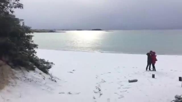 Puglia choc, una profezia preannuncia, dopo la neve nel Salento la fine del mondo