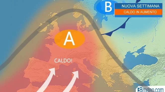 Weekend infuocato in arrivo: torna il caldo torrido dell'anticiclone africano Caronte