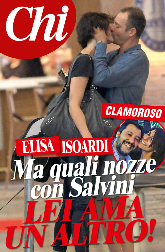 Addio nozze, Matteo Salvini tradito dalla Elisa Isoardi beccata mentre bacia un altro ad Ibiza