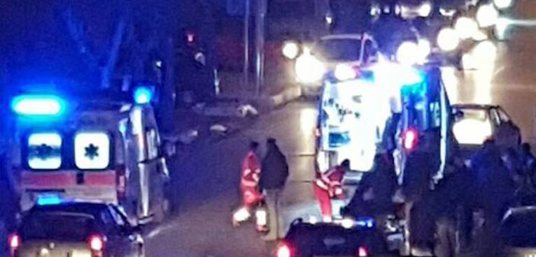Puglia pozza di sangue sull’asfalto, auto investe due donne, una sbalzata per alcuni metri, sono gravi