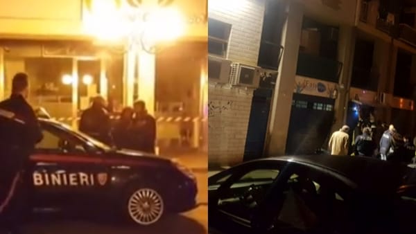 Puglia, boati nella notte, esplodono bombe in un bar e in un centro scommesse in pieno centro, panico tra la gente