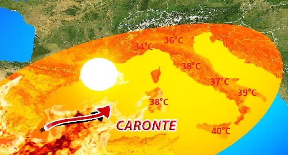 Ritorna Caronte, weekend con “bombe di caldo”, ecco dove si farà più sentire