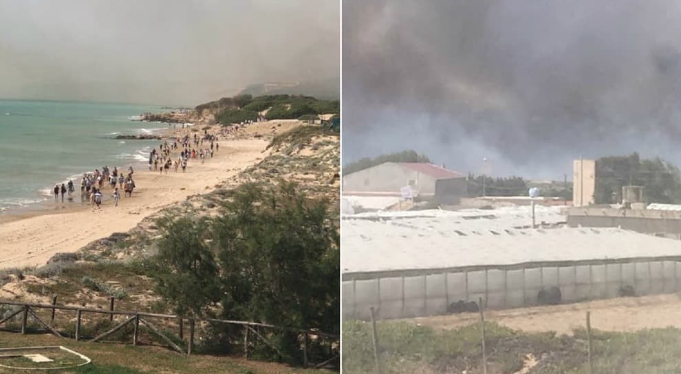 A fuoco il Club Med nel Ragusano, evacuato il villaggio: turisti scappano in spiaggia