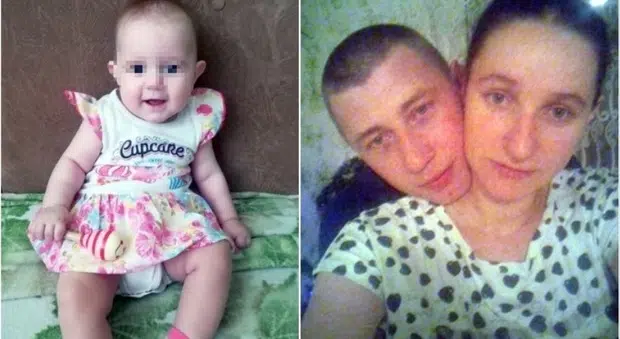 Mamma e il suo compagno riempiono di botte una neonata di 8 mesi e poi la sgozzano, la piccola li “disturbava”