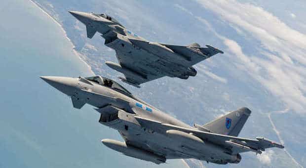 Allarme Nato sui cieli pugliesi, ordine di decollano immediato per due caccia da Gioia del Colle, intercettato aereo che non rispondeva ai comandi radio
