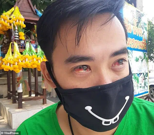 Paura a Bangkok per una spessa nube di smog, parecchi cittadini tossiscono e starnutiscono sangue