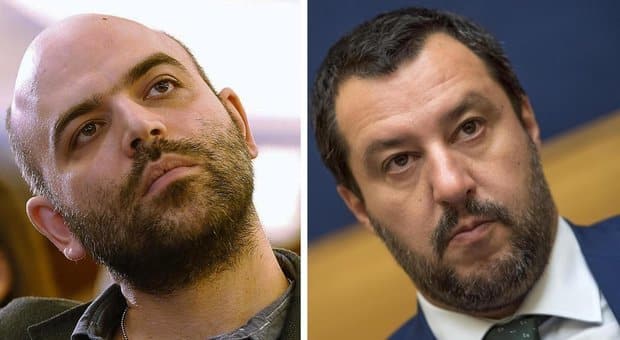 Durissimo scontro Saviano-Salvini, autore di Gomorra “Ministro della Mala Vita”, il leader della Lega lo querelo