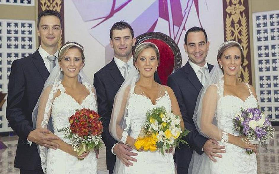 Tre bellissime gemelle brasiliane decidono di sposarsi lo stesso giorno, indossando lo stesso abito, smarrimento tra i mariti, hanno sposato la donna giusta?