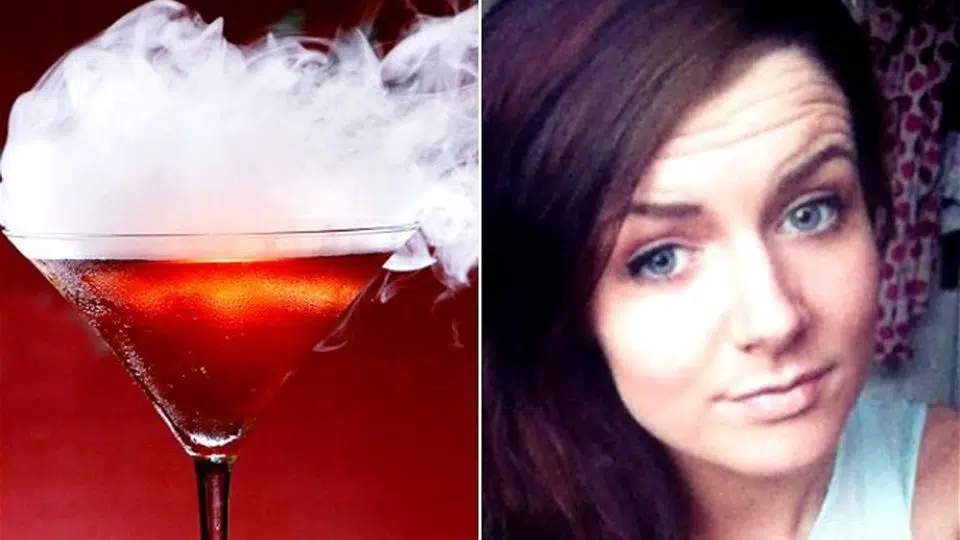 18enne beve un cocktail all’azoto e le succede qualcosa di terrificante, le esplode lo stomaco