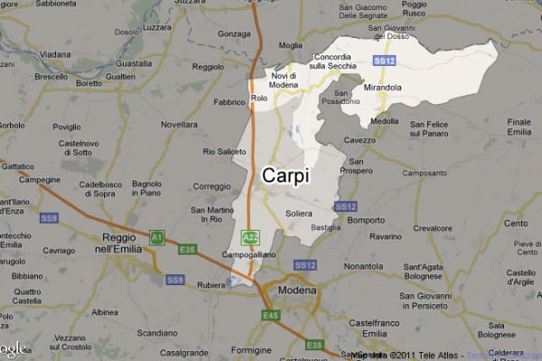 Terremoto in tempo reale, nuova scossa in Emilia trema la terra a Carpi