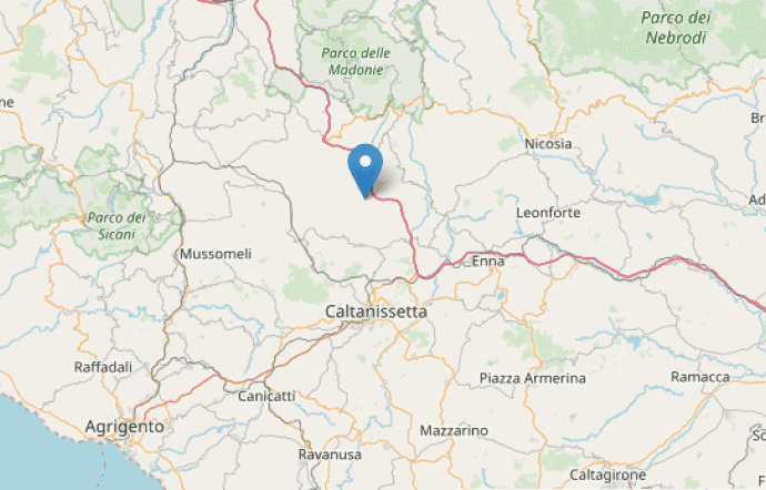 Terremoto in tempo reale,  nuova scossa in Sicilia, trema la terra a Caltagirone