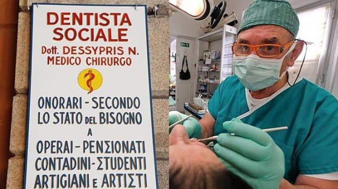 Dentista si fa pagare in base al reddito, per i più poveri cura gratis