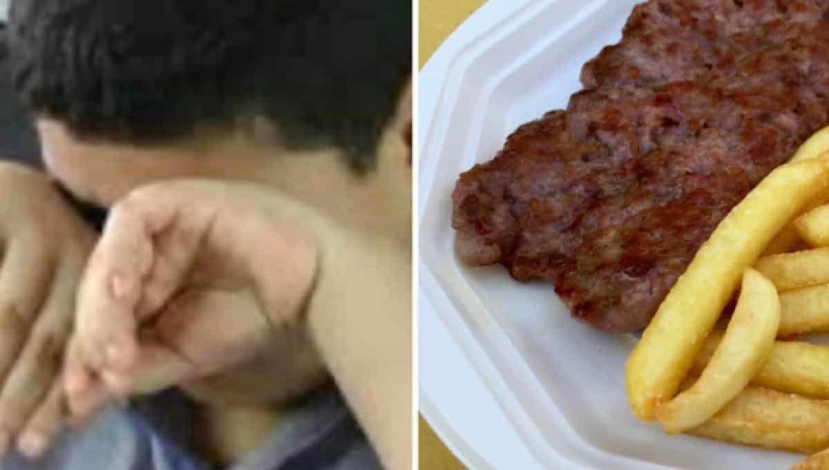 Ragazzo di diciassette anni mangia solo patatine fritte e perde la vista