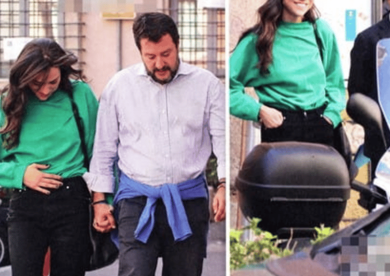 Matteo Salvini di nuovo papà? Pancino molto sospetto di Francesca Verdini