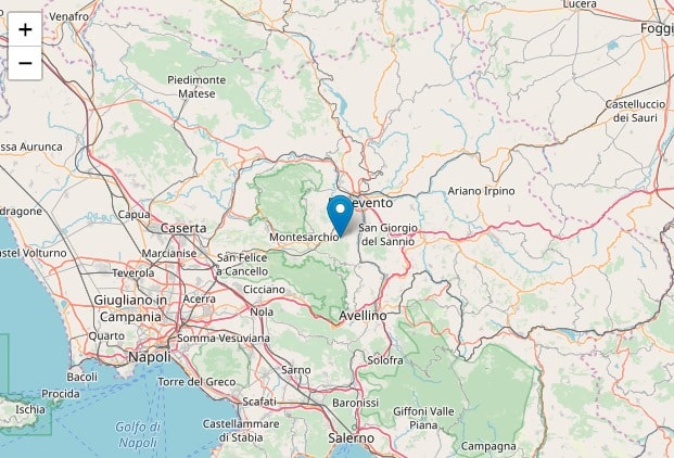 Terremoto in tempo reale, nuove scosse in Campania, la terra trema più volte tra Avellino e Benevento