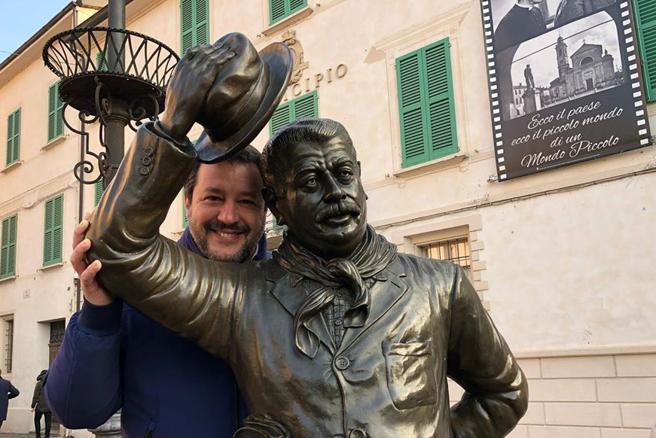 Salvini in Emilia, “Tanti vecchi comunisti pronti a votare Lega, il Pd preferisce i banchieri agli operai”