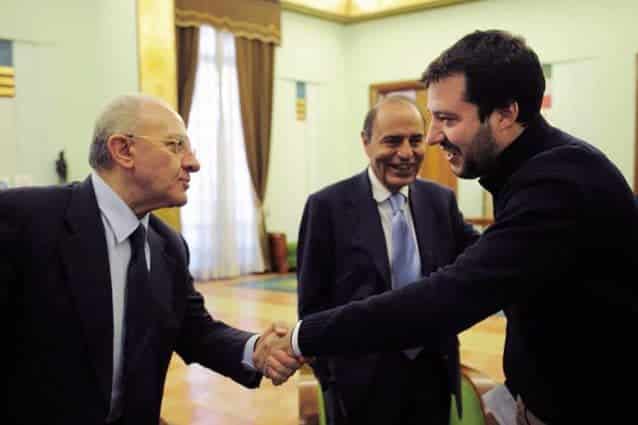 De Luca ironico “Salvini a Napoli veniva spesso ma non per fare il Ministro, ma per mangiare i friarielli”
