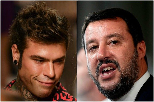 Fedez nuovo attacco a Matteo Salvini “Io a Ibiza come rapper, tu al Papeete da Ministro”