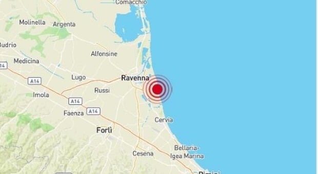 Terremoto in tempo reale, due nuove scosse in Emilia Romagna, trema più volte la terra a Ravenna