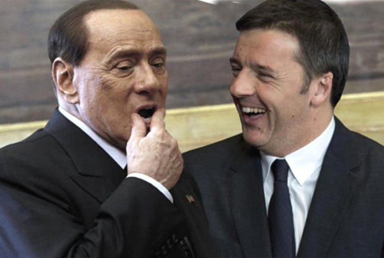 Berlusconi telefonata segreta con Matteo Renzi, Il cavaliere rassicura l’ex rottamatore, “non ci sarà nessun voto di Forza Italia a favore del decreto legge sulla prescrizione di Giuseppe Conte”