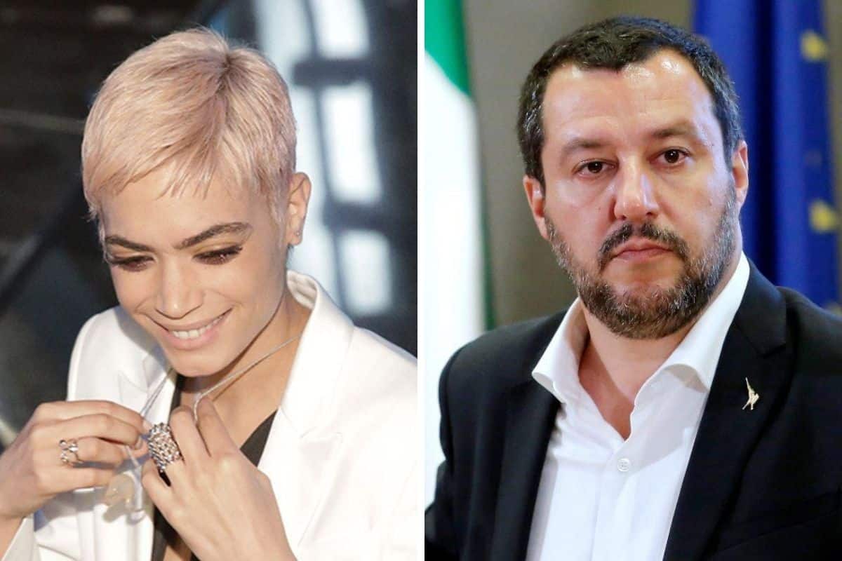 Elodie attacca duramente Matteo Salvini e la Lega le risponde a tono