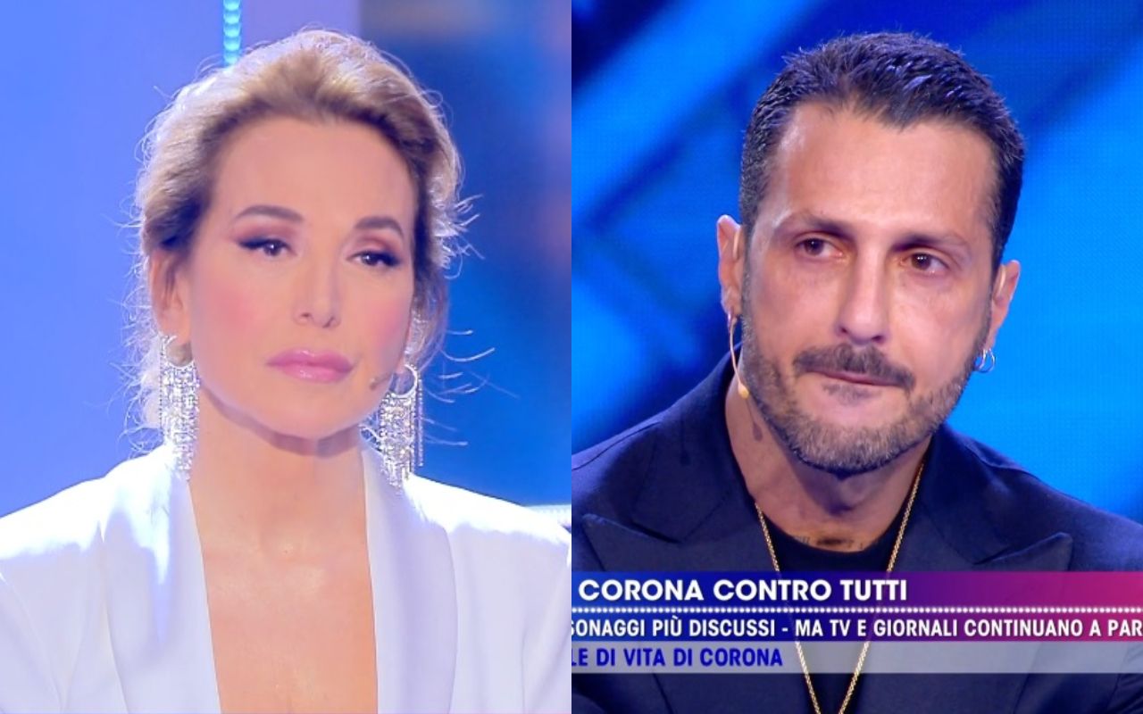 Fabrizio Corona fa complimenti espliciti a Barbara D’Urso e lei reagisce in modo inaspettato