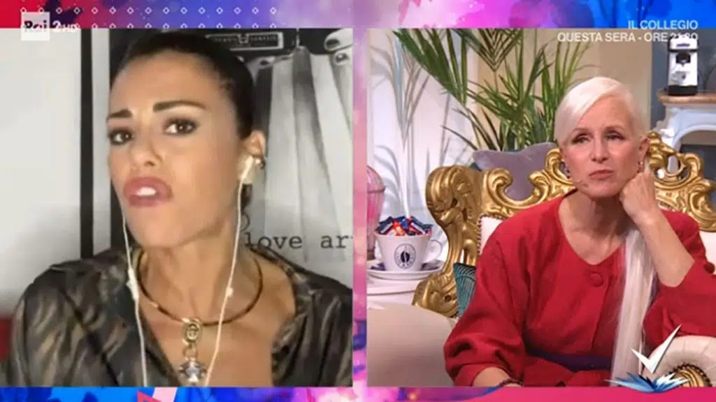 Bianca Guaccero momenti di tensione con Carla Gozzi, “Stai attenta a quello che dici”, e la Gozzi “La devi smettere …”, lo studio in forte imbarazzo
