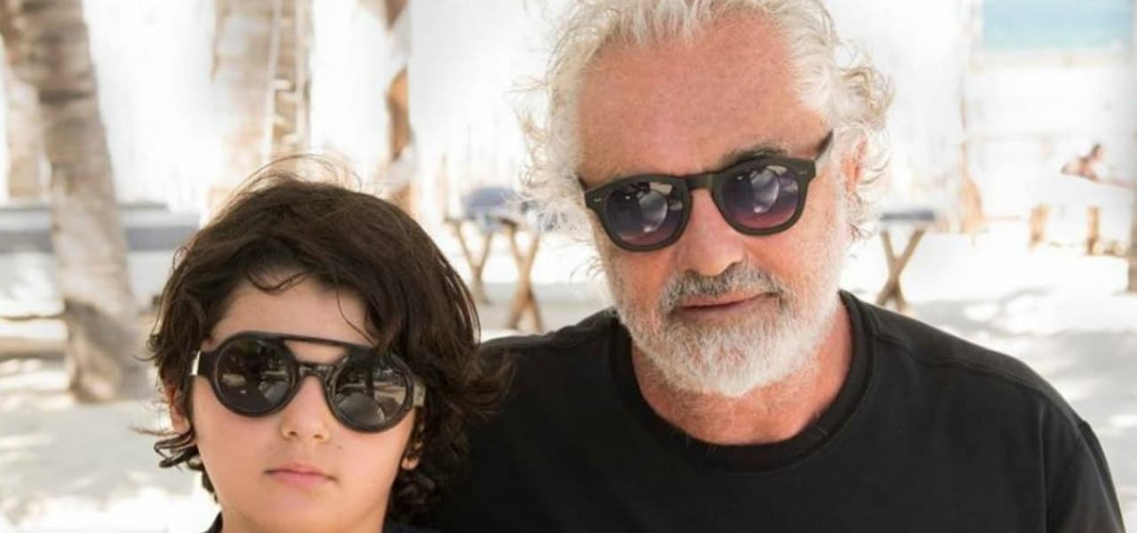 Flavio Briatore, sui social offendono il figlio “è obeso” e lui nella risposta non si contiene