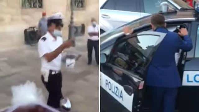 Puglia, neo sposi nel giorno del loro matrimonio multati da un vigile inflessibile, per festeggiare avevano utilizzato troppo il clacson della propria auto