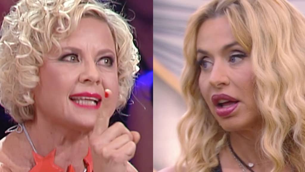 Gf Vip, lite furiosa tra la Elia e la Marini, volano parole grosse, Signorini imbarazzato, gelo in studio