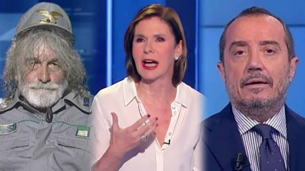 La Rai trema, in tv confronto tra Mauro Corona, Bianca Berlinguer e Franco Di Mare