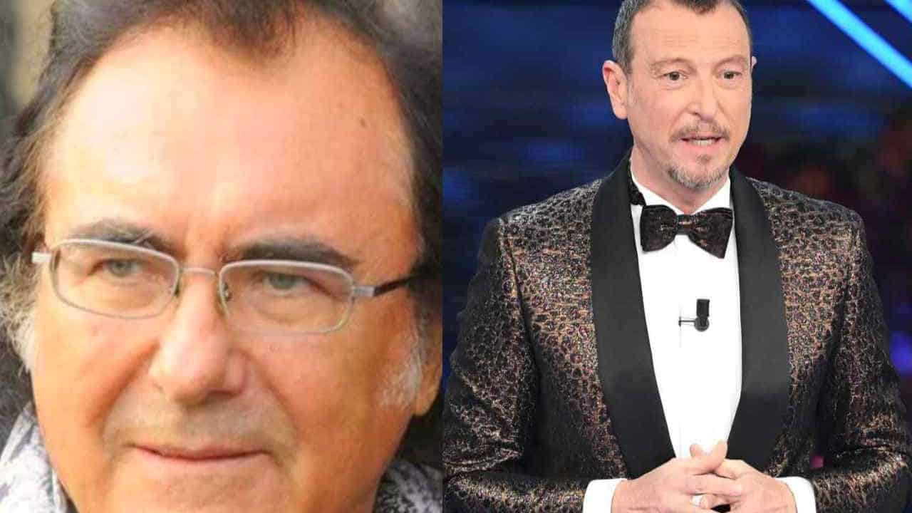 Albano, Amadeus lo scarta da Sanremo e lui gli lancia una frecciatina velenosa …