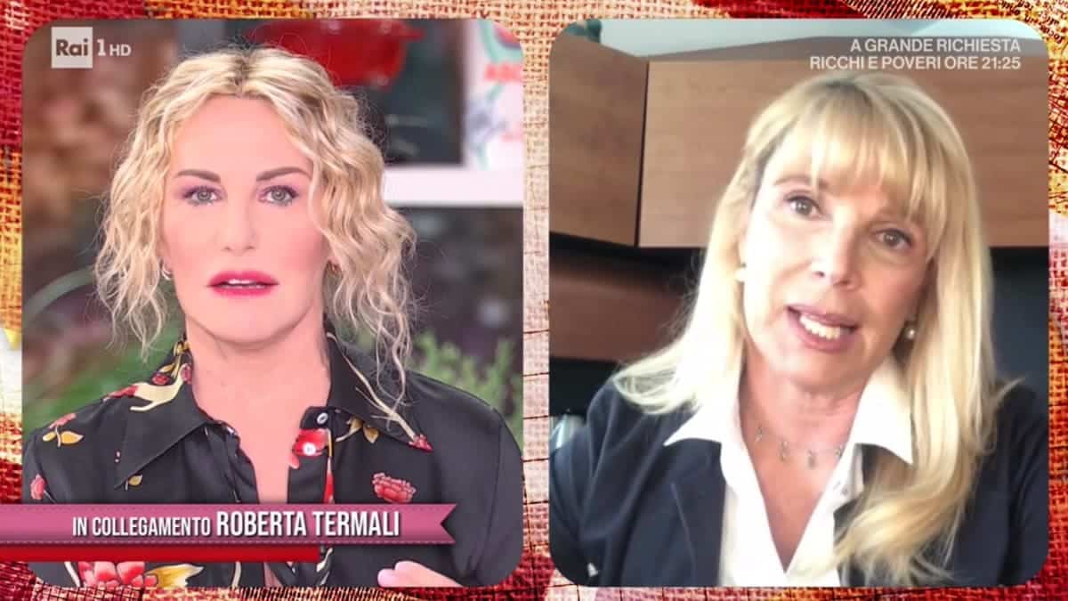 GfV, su Roberta Termali interviene Antonella Clerici che dice: “La dico io la verità perché io c’ero”